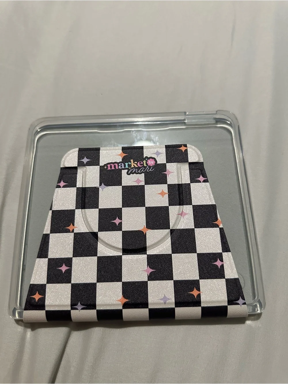 Kobo Libra color Checkerboard case with removable stand/ cover